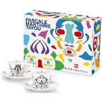 illy Art Collection Pascale Marthine Tayou 2 Espressotassen Nummeriert signiert