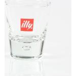 Illy Espressoglas mit rotem Logo