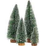 Reduzierte Grüne Künstliche Weihnachtsbäume aus Sisal 4-teilig 