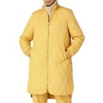Gelbe Gesteppte Casual Wasserdichte Winddichte Atmungsaktive Ilse Jacobsen Damensteppmäntel & Damenpuffercoats für den für den Winter 