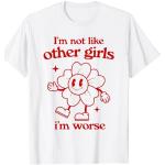 I'm Not Like Other Girls I'm Worse, trendiges 50er-Jahre-Retro-Design T-Shirt