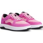 Pinke HUGO BOSS HUGO Low Sneaker aus Veloursleder für Damen Größe 39 