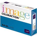 Image Coloraction Stockholm - farbiges Kopierpapier - DIN A4, 210 x 297 mm, 80 g/m² - buntes, holzfreies Druckerpapier für Kopierer - 500 Blatt - Tiefblau