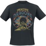 Imagine Dragons T-Shirt - Hands - S bis 3XL - für Männer - Größe L - schwarz - Lizenziertes Merchandise