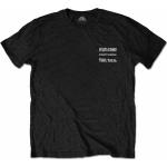 Imagine Dragons T-Shirt Man Glitch (Back Print) Black S