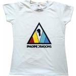 Imagine Dragons T-Shirt Triangle Logo White S