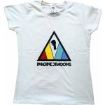 Imagine Dragons T-Shirt Triangle Logo White XS