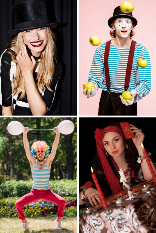 Widmann 91432 2-tlg Karneval Clown-Hut mit Fliege Set Kostüm für Kinder Geburtstag Zirkus Mottoparty Accessoire