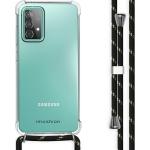 Goldene Samsung Galaxy A52 Hüllen Art: Flip Cases durchsichtig aus Silikon mit Band 