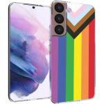 Bunte LGBT Samsung Galaxy S22 Hüllen Art: Flip Cases aus Silikon 
