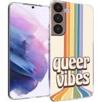 Bunte LGBT Samsung Galaxy S22 Hüllen aus Silikon 