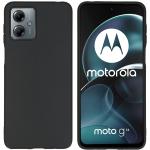 Schwarze Motorola Moto G14 Hüllen Art: Soft Cases aus Silikon 