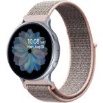iMoshion Nylon-Armband für die Samsung Galaxy Watch 40/42mm / Active 2 42/44mm - Rosa / Grau