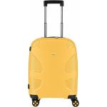 Gelbe Trolleys mit 4 Rollen aus Kunststoff für Herren S - Handgepäck 