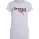 Graue Melierte Imperial Riding T-Shirts mit Pailletten für Damen Größe XL für den für den Sommer 