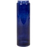 Reduzierte Mitternachtsblaue Bodenvasen & Vasen für Pampasgras aus Glas 
