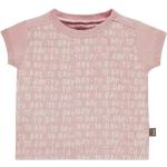 IMPS&ELFS Sommer-Shirt locker luftiges T-Shirt für unsere Kleinen mit coolem Print Rosa, Größe:98