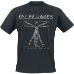 In Flames T-Shirt - Clayman Vintage - S bis XXL - für Männer - Größe S - schwarz - EMP exklusives Merchandise