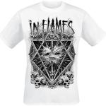 In Flames T-Shirt - I'm Your Soul - S bis 3XL - für Männer - Größe S - weiß - Lizenziertes Merchandise