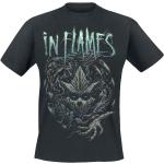 In Flames T-Shirt - In Chains We Trust - S bis 3XL - für Männer - Größe XXL - schwarz - Lizenziertes Merchandise