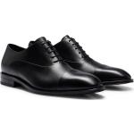 Schwarze Business HUGO BOSS BOSS Hochzeitsschuhe & Oxford Schuhe aus Kalbsleder für Herren Größe 40,5 