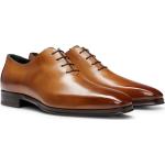 Braune Business HUGO BOSS BOSS Hochzeitsschuhe & Oxford Schuhe aus Kalbsleder für Herren Größe 40,5 