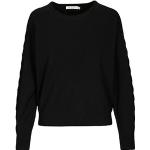 Black Friday Angebote - Schwarze In Linea Kaschmir-Pullover aus Wolle für Damen Größe XL 