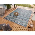 Reduzierte Blaue Northrugs Outdoor-Teppiche aus Textil 