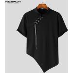 Schwarze Herrenmuskelshirts & Herrenachselshirts aus Polyester Größe 5 XL für den für den Sommer 