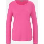 Pinke Include Rundhals-Ausschnitt Kaschmir-Pullover aus Wolle maschinenwaschbar für Damen Größe L 