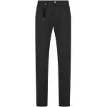Reduzierte Schwarze INCOTEX Slim Fit Jeans aus Leder für Herren Größe XS Weite 40, Länge 34 