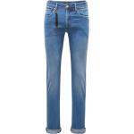 Reduzierte Blaue INCOTEX Slim Fit Jeans aus Denim für Herren Weite 37, Länge 34 