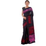 Rosa Saris aus Baumwolle für Damen für Partys 