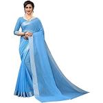 Blaue Saris für Damen Größe M 