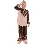 Indianer-Kostüm für Kinder, hellbraun/beige