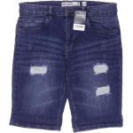 Reduzierte Blaue Indicode Jeans-Shorts aus Denim für Herren Übergrößen für den für den Sommer 