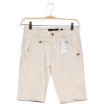 Cremefarbene Indicode Jeans-Shorts aus Denim für Herren Größe S für den für den Sommer 