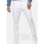 Reduzierte Weiße Unifarbene Indicode Slim Fit Jeans aus Denim für Herren Größe XXL Weite 30, Länge 32 