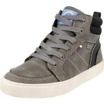 Indigo »451-076 Jungen Schuhe Hi-Top Sneaker Wasserabweisend Reißverschluss« Sneaker, grau, Dk.Grey