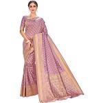 Pastellrosa Saris aus Seide für Damen Einheitsgröße 