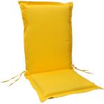 Reduzierte Gelbe indoba Sesselauflagen Hochlehner aus Textil 