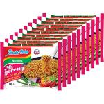 Indomie Instant Fried Noodles Hot & Spicy (Pack of 10) by N/A