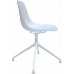 Weiße Infiniti Pure Loop Bürostühle & Schreibtischstühle aus Kunststoff 