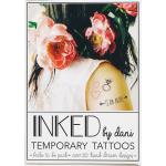 Reduzierte Klebetattoos und temporäre Tattoos für Damen 