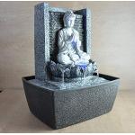 Reduzierte Graue Moderne Zimmerbrunnen Feng Shui mit Buddha-Motiv 