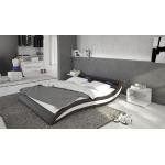 Dunkelbraune Moderne Innocent Betten Bettgestelle & Bettrahmen aus PU 160x200 