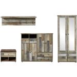 Reduzierte Innostyle Garderoben Sets & Kompaktgarderoben aus Holz 4-teilig 