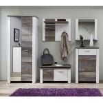 Reduzierte Weiße Moderne Innostyle Garderoben Sets & Kompaktgarderoben aus Holz 5-teilig 
