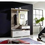 Reduzierte Innostyle Garderoben Sets & Kompaktgarderoben aus Holz Breite 100-150cm, Höhe 150-200cm, Tiefe 0-50cm 3-teilig 