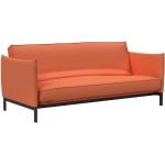 Reduzierte Orange Moderne Innovation Living Schlafsofas mit Bettkasten aus Textil mit verstellbarer Rückenlehne Breite 200-250cm, Höhe 50-100cm, Tiefe 100-150cm 